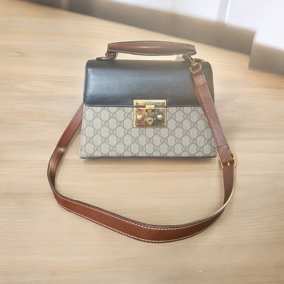 Gucci Handbags - Gucci Supreme Padlock Bag